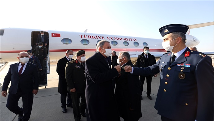 Millî Savunma Bakanı Hulusi Akar Kayseri’ye Gitti