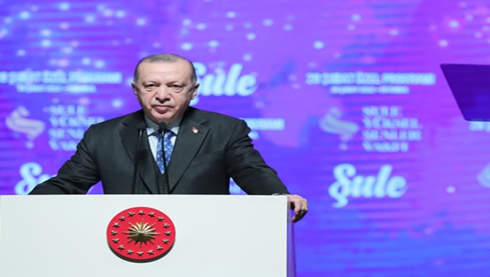 Cumhurbaşkanı Erdoğan, Şule Yüksel Şenler Vakfı tanıtım programına katıldı