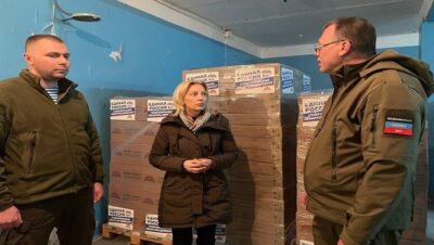 «Единая Россия» доставила 20 тонн лекарств в ДНР