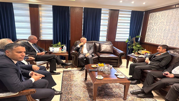 Meeting of Ambassador with Chairman of Jordan Chamber of Industry