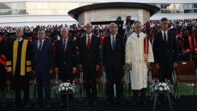 Cumhurbaşkanı Ersin Tatar, Uluslararası Kıbrıs Üniversitesi 2022-2023 Akademik Yılı Mezuniyet Töreni’ne katıldı