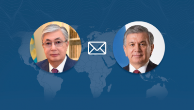 Қасым-Жомарт Тоқаев Өзбекстан Президентіне құттықтау жеделхатын жолдады