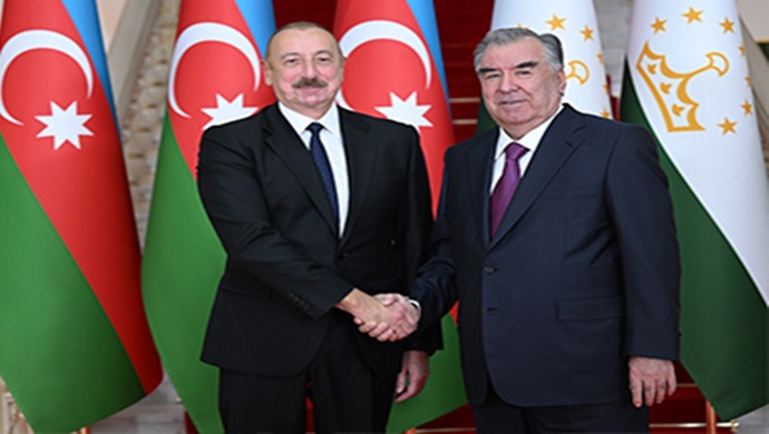 Azerbaycan Cumhuriyeti Cumhurbaşkanı İlham Aliyev ile görüşme