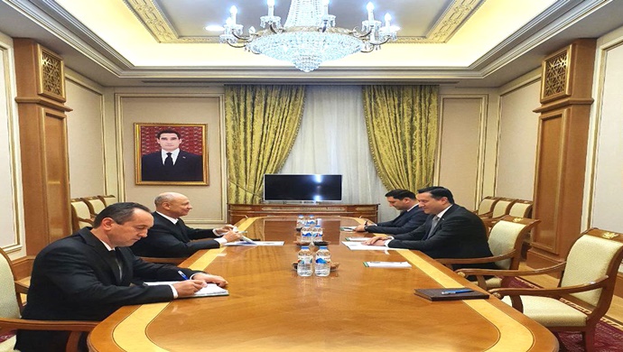 Meeting with the Deputy Chairman of the Cabinet of Ministers of Turkmenistan