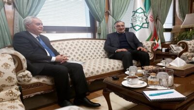 Tahran Belediye Başkanı ile görüşme