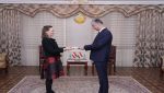 Presentation of the copy of the Credentials of the Ambassador of Austria