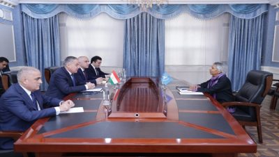 Meeting of the Minister of Foreign Affairs with the UN Resident Coordinator in Tajikistan