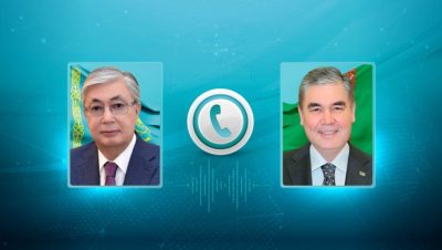 Devlet Başkanı, Türkmenistan Halk Maslahatı Başkanı Gurbanguly Berdimuhamedov ile telefon görüşmesi yaptı